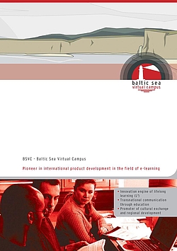 Titelseite der Broschüre des Baltic Sea Virtual Campus