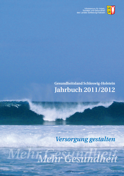 Titelblatt Jahrbuch Gesundheitsland Schleswig-Holstein 2011