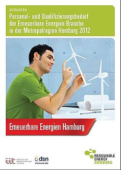 Poster vom Gutachten zu erneuerbare Energien Hamburg